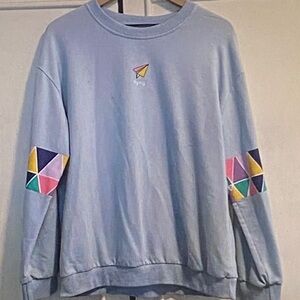 Fly London Pastel Geometric Long Sleeve Tee